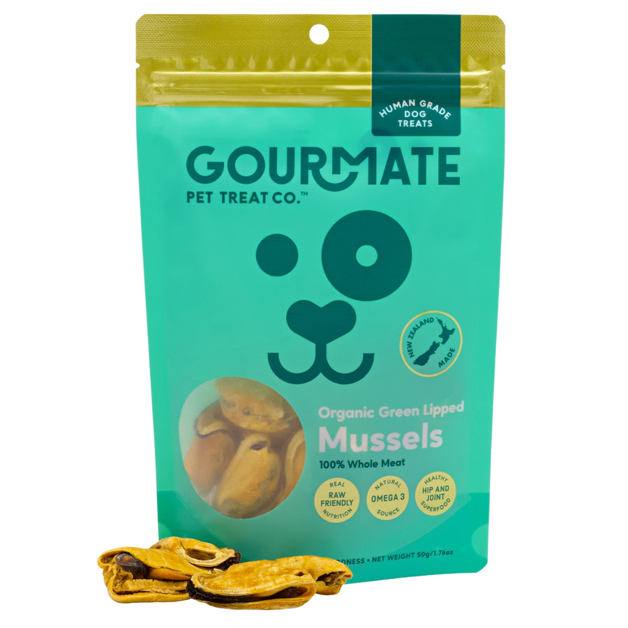 Organic Green Lipped Mussels 青口贝 50g for Dog
