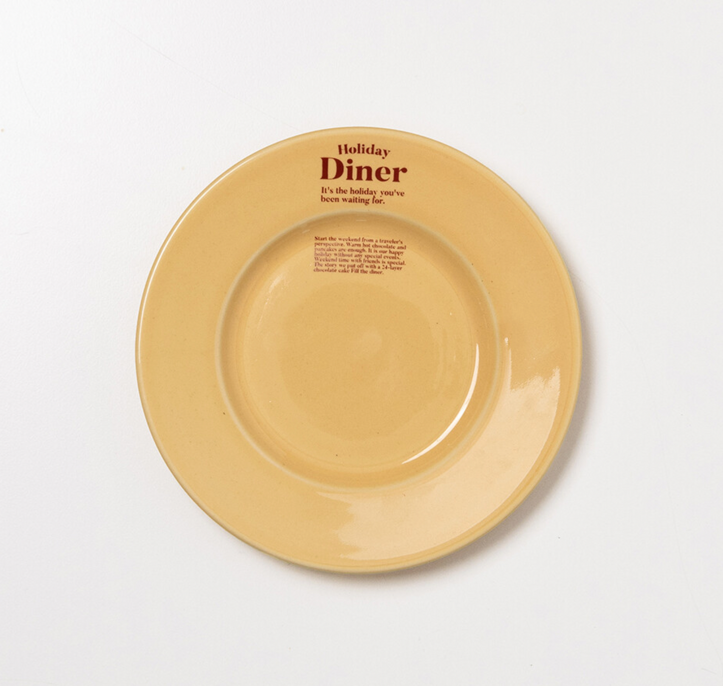 Momur Weekend 7 15cm Plate Cheese