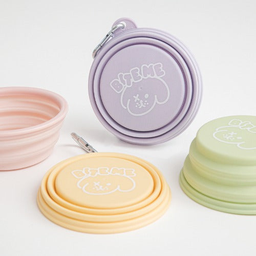 Biteme NEW Foldable Travel Bowl - pastel (4 colors)