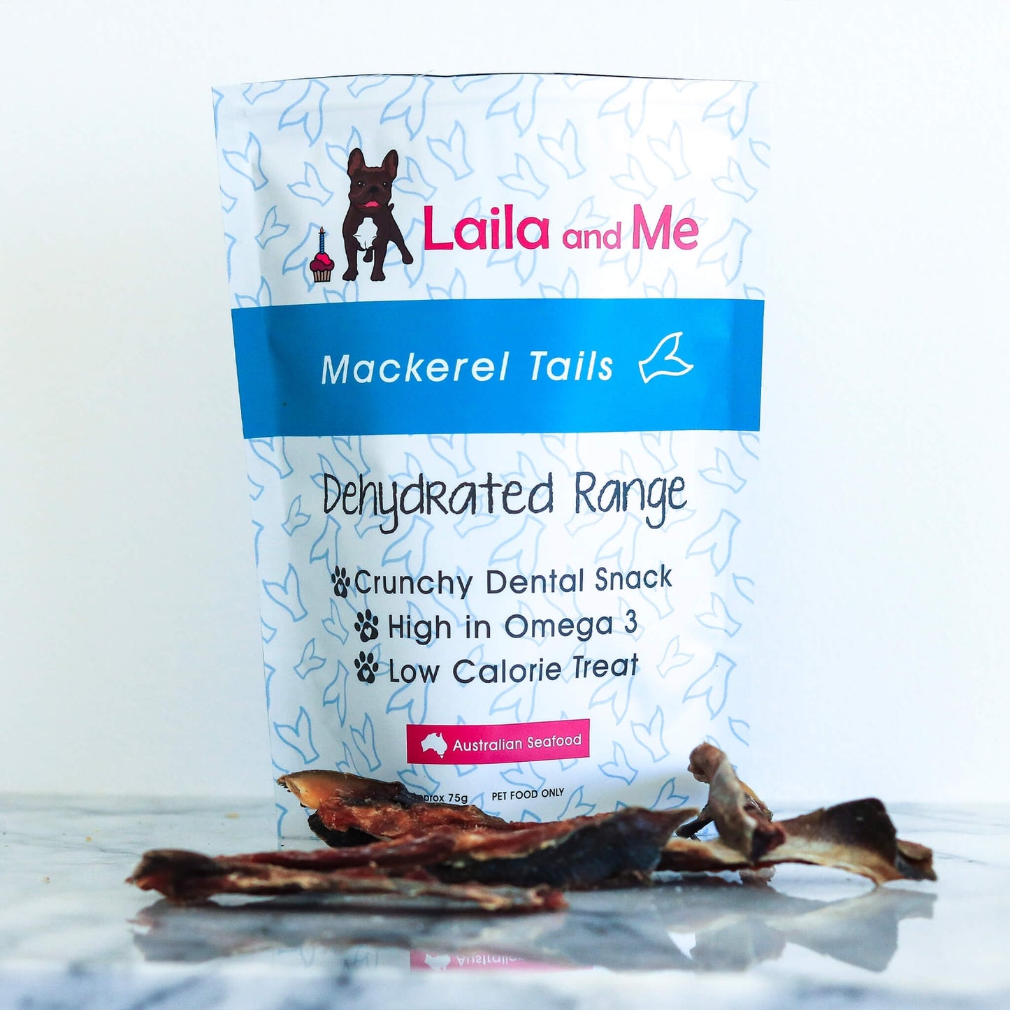 Australia Laila and Me Mackerel Tails 75g 鲭鱼尾