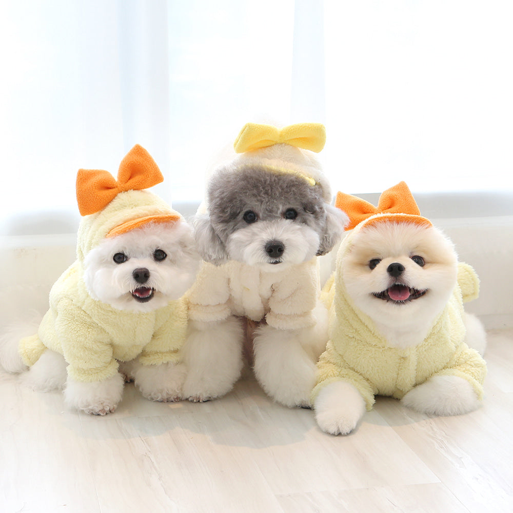 It’s Dog Hug Me Duck Hoodies小鸭子卫衣