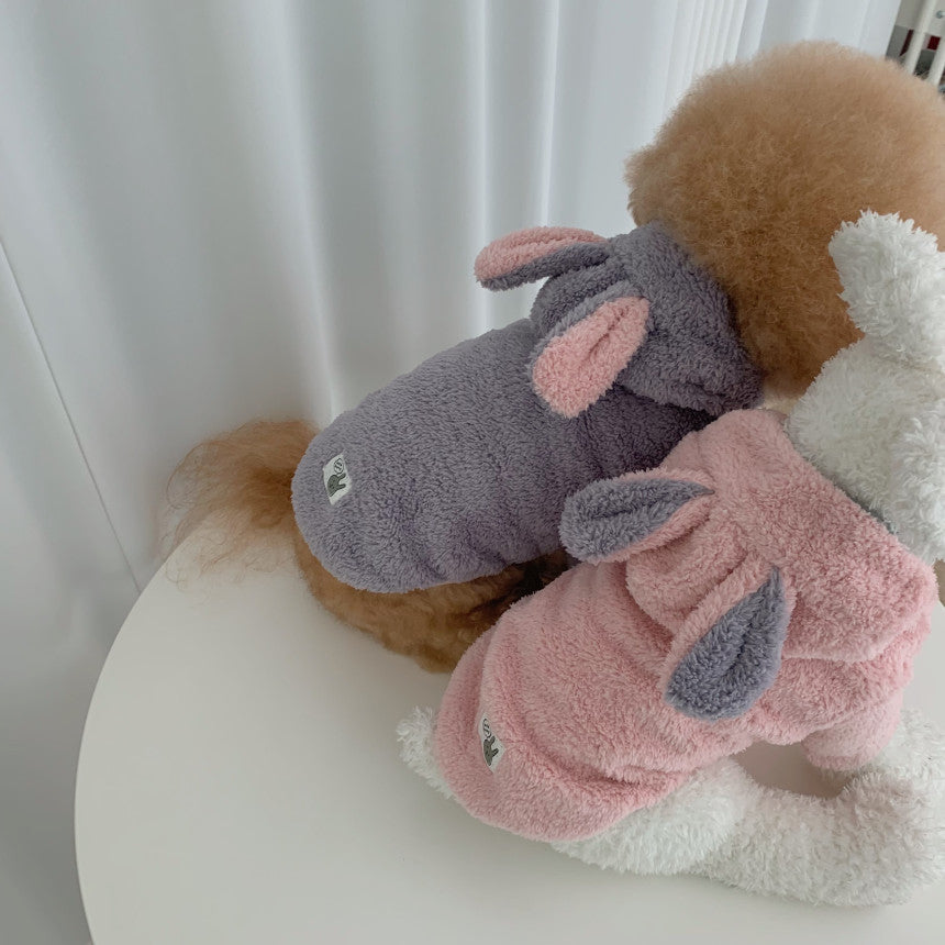 Bunny Plush Clothes 韩国毛绒小兔子卫衣