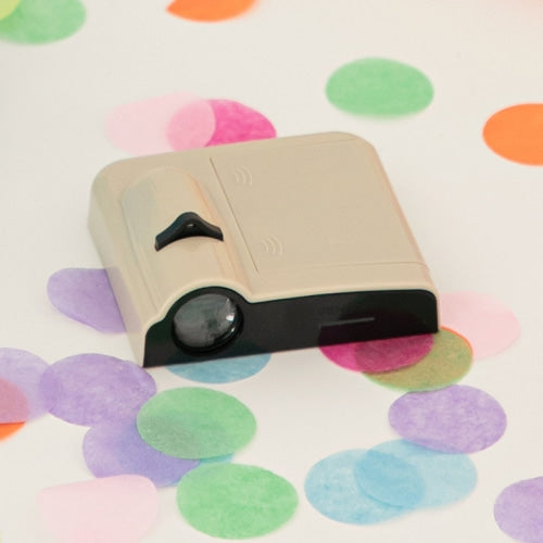 BITEME Party mini beam projector (3 chips included) 投影仪 三种背景
