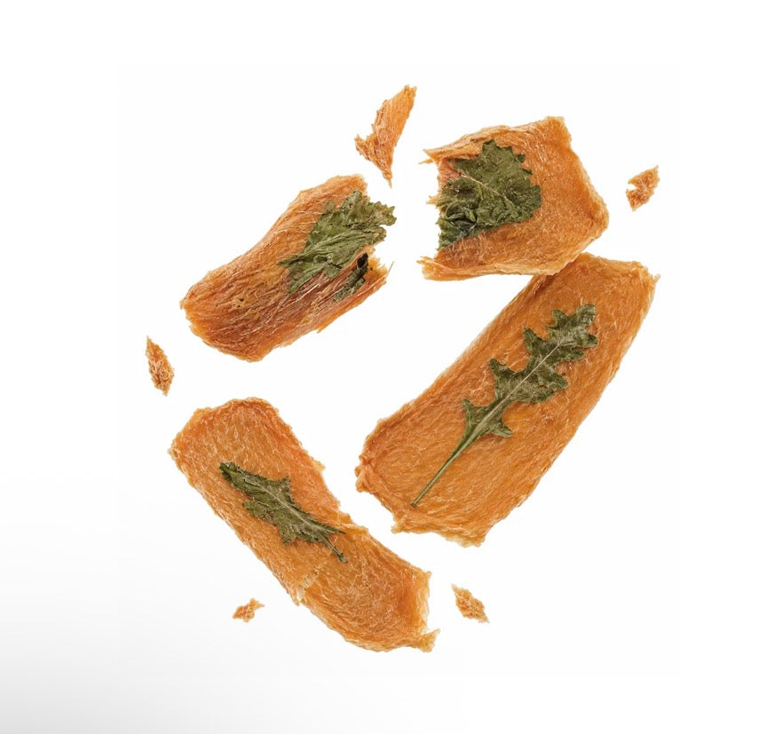 Yumbud Chicken & Arugula Crisps 优质蛋白质 膳食纤维 磨牙零食