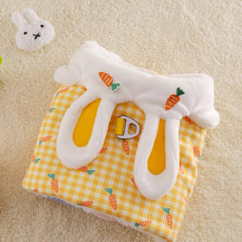 Cute Rabbit Harness它愿可爱小兔子毛绒胸背