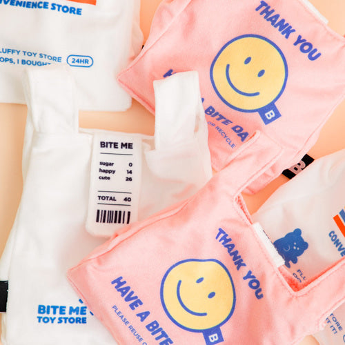 Biteme Crinkle Vinyls Pocket Toy (2colors)