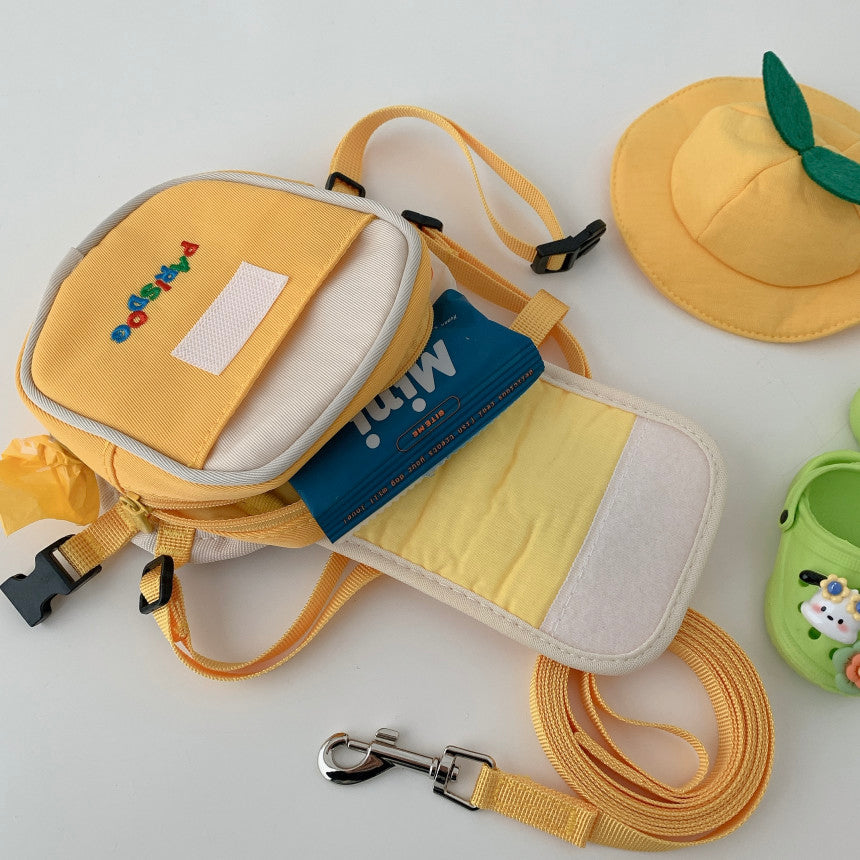 Korean Cute Backpack Harness with Leash and Hat