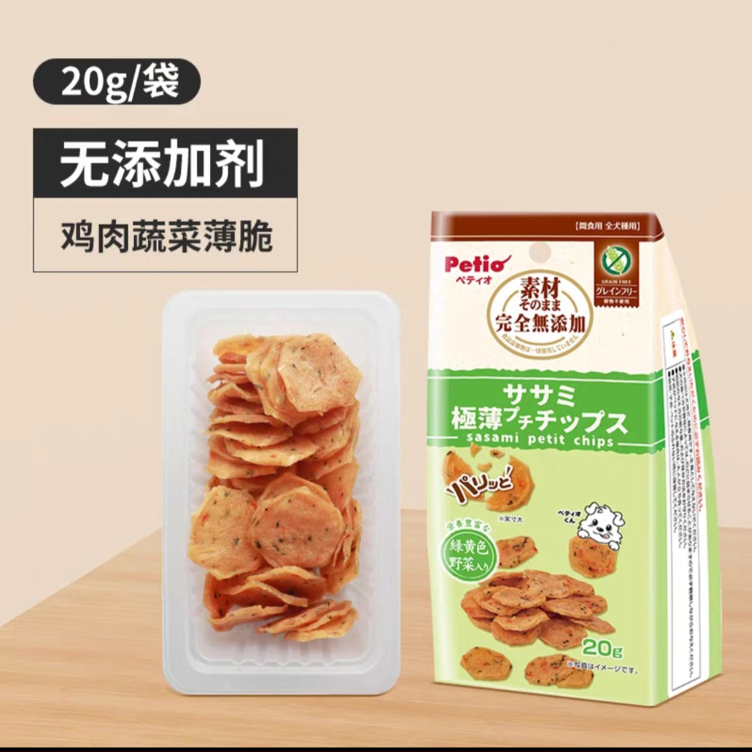 Petio 狗用蔬菜鸡片