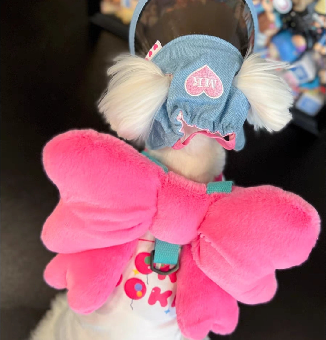 Bow Harness one Size with Leash