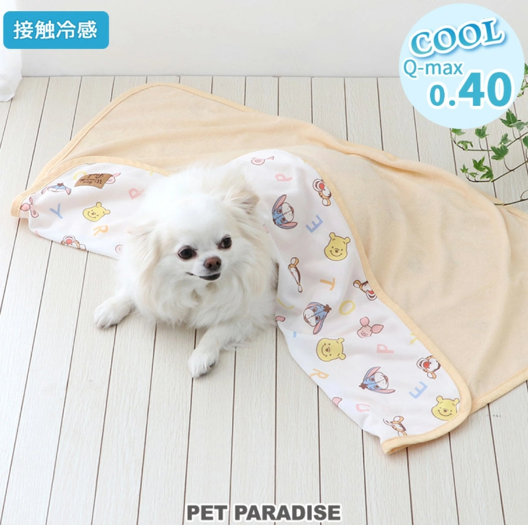 Pet Paradise Happy Winne  the Pooh Cooling Blanket 90*60cm