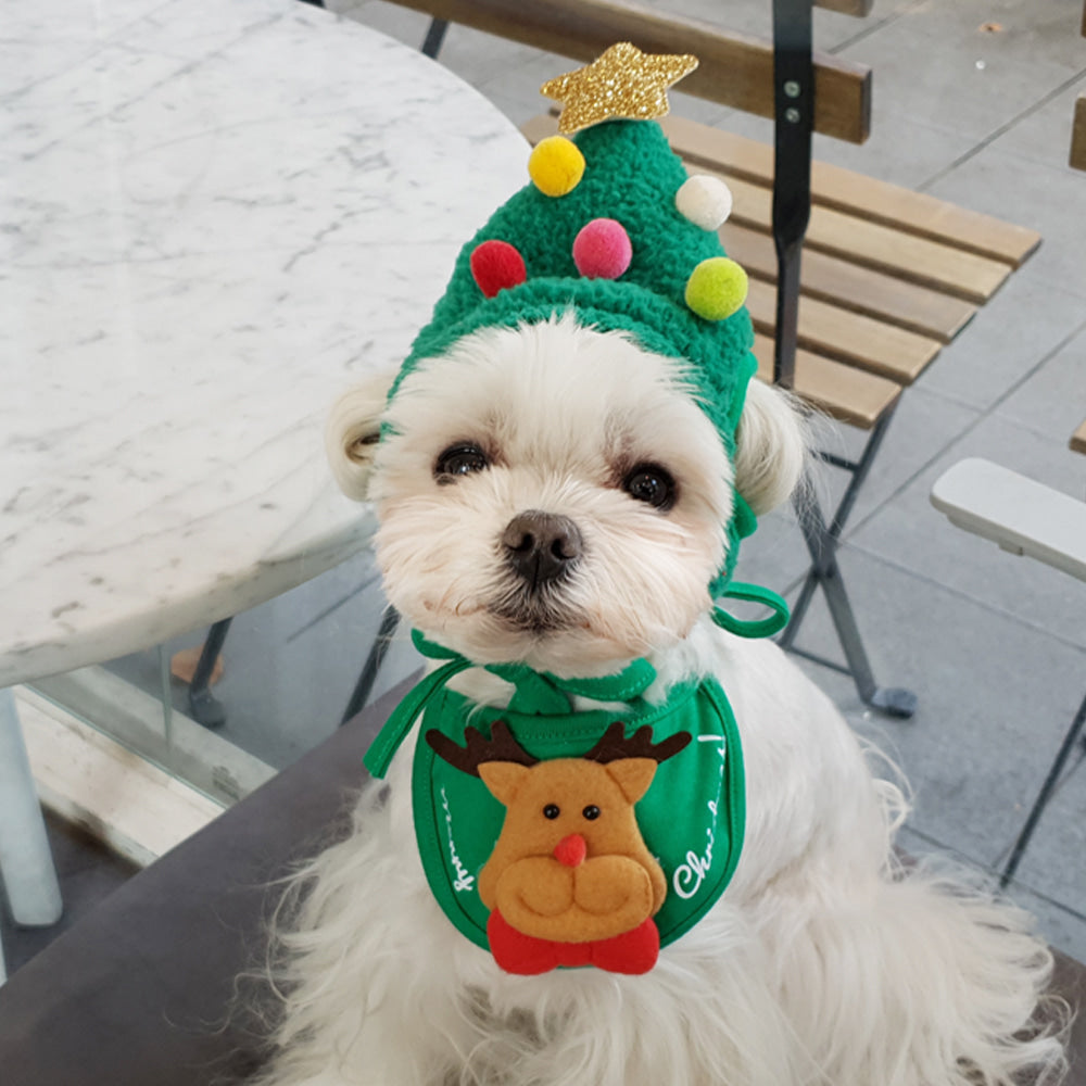 It’s Dog Christmas Bibs圣诞口水巾