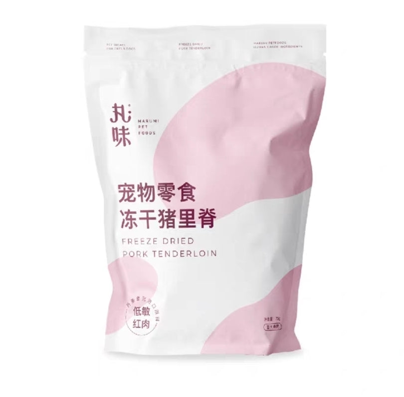 Maruni Pet Food 丸味 Pork Tenderloin猪里脊 for Cat and Dog 70g