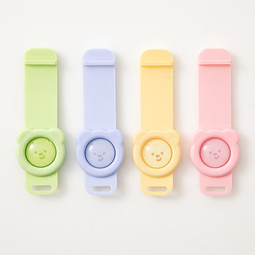 Biteme Hateme Band (Contains Insect Repellent Oil flavoring) 4 colors antibug