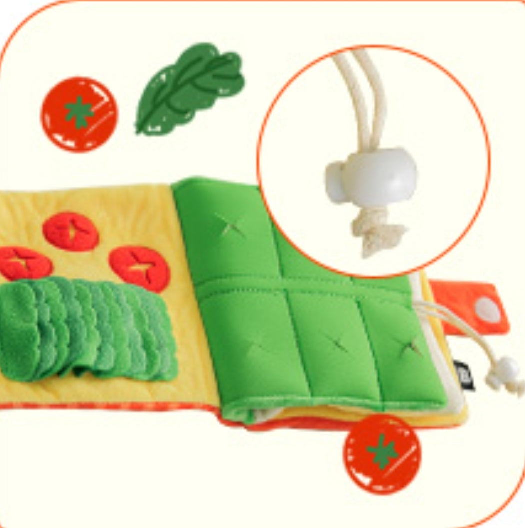 Biteme My Lunch Box nose-work book Toy