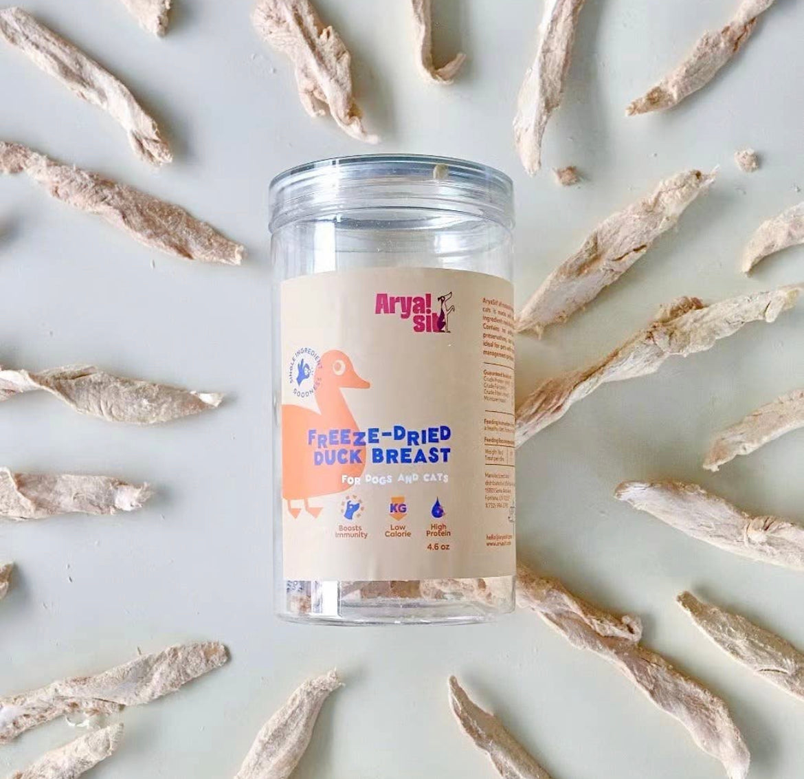 Freeze-dried Duck Breast 4.6oz