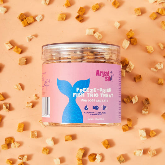 Freeze-Dried Fish Trio 2.1 OZ