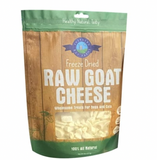 Shepherd Boy Farms Freeze-Dried Raw Goat Cheese Dog & Cat Treats, 3-oz Bag 冻干山羊奶芝士