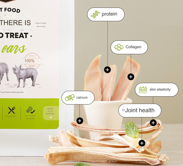 Vaya freeze-dried Pig Ears 80g