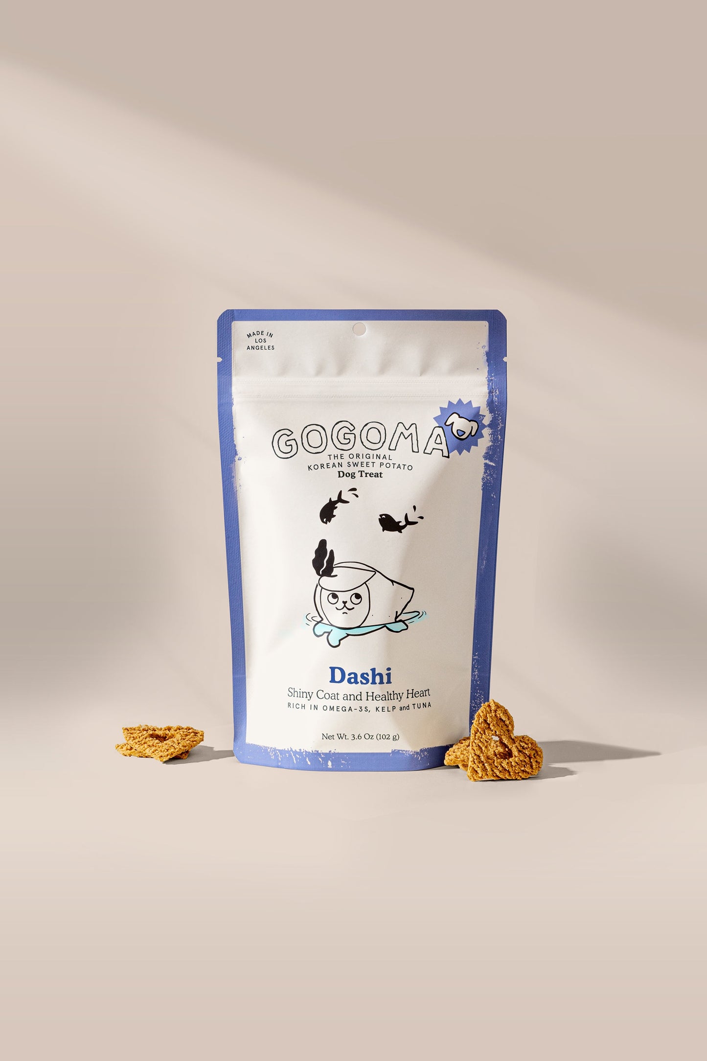 Gogoma DASHI DELIGHT: KELP + TUNA TREAT FOR HEART HEALTH 保护心脏 皮肤健康饼干