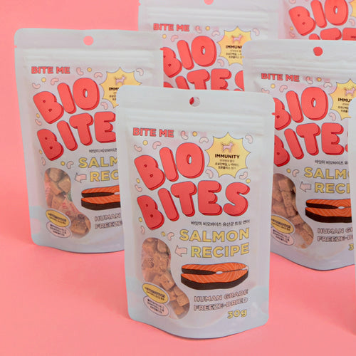 Bite Me Biobites Probiotics Treat - Salmon (Immunity)