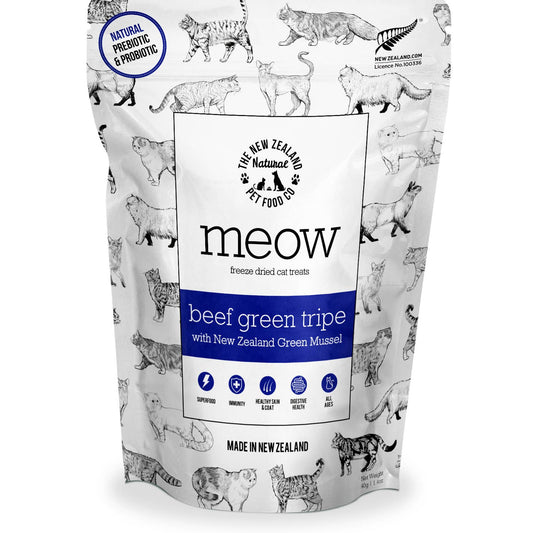 meow Beef Green Tripe Treats 1.40 OZ