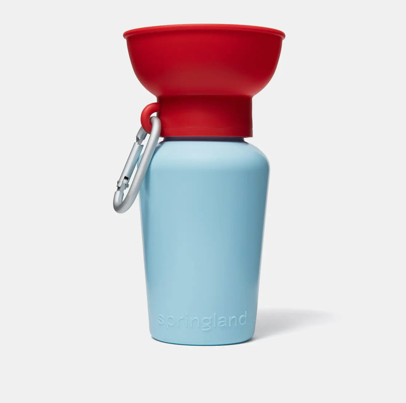 Springland Pets 20oz Flip Dog Travel Water Bottle Blue Limited Edition 宠物外出水壶 限量蓝色
