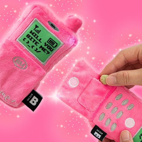 Biteme Retro Flip-Phone toy 折叠手机藏食玩具