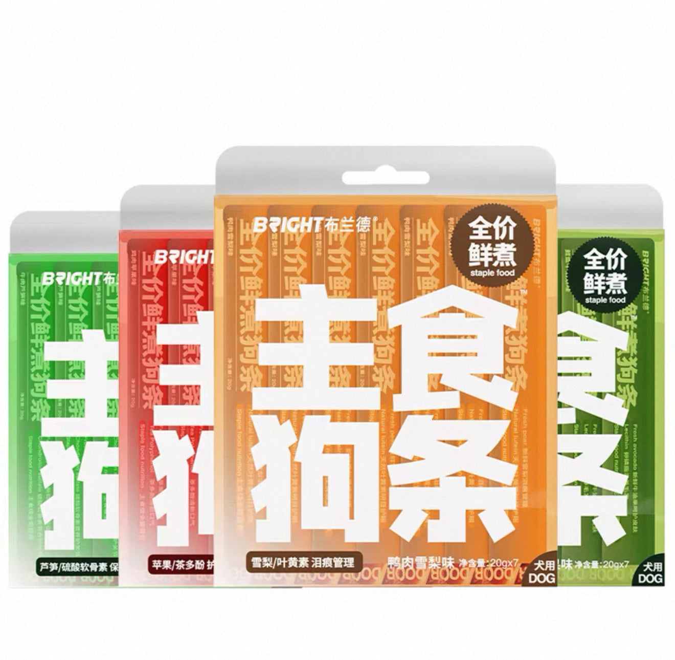 布兰德 鱼油全价主食狗条 7*20g