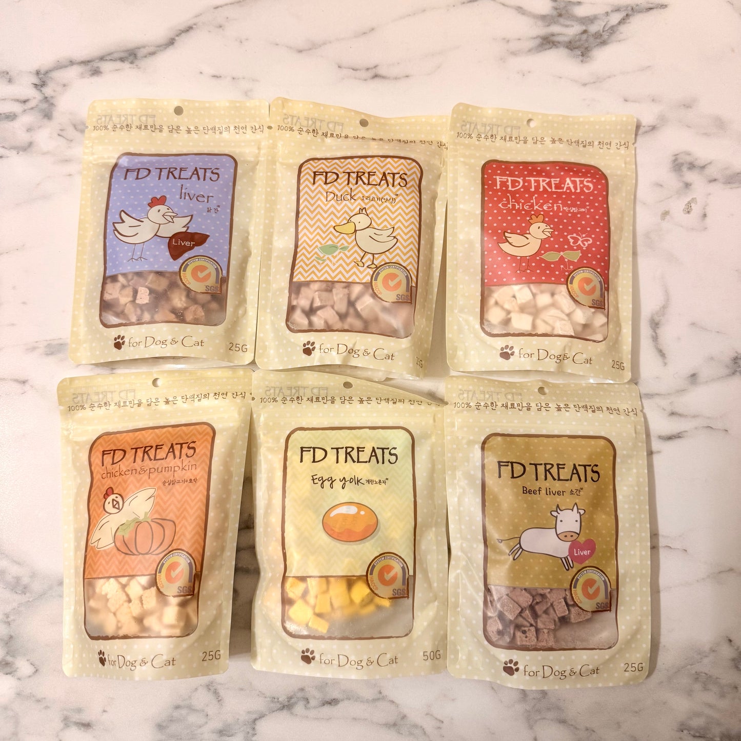 FD Dried Food for Dog and Cat 零食冻干 犬猫通用