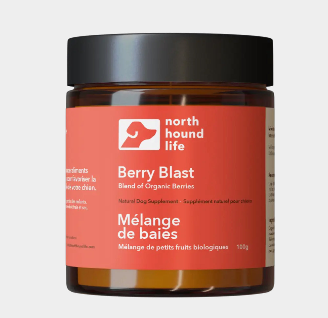 North Hound Life Berry Blast|Blend of Organic Berries 100g