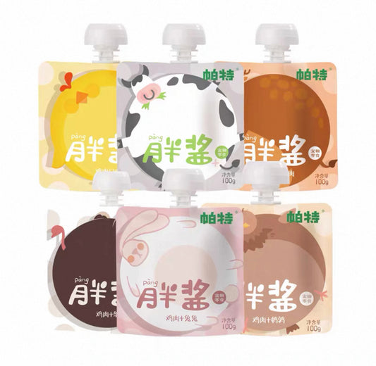 帕特胖酱 五种口味100g 猫咪用