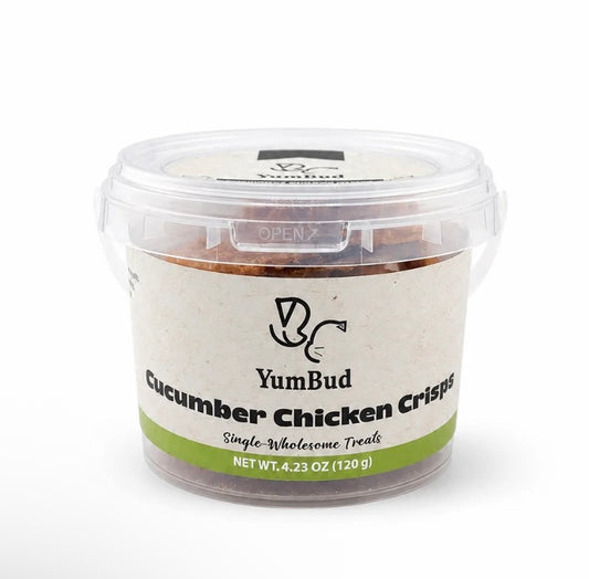 Yumbud Cucumber Chicken Crisps 低卡路里优质蛋白膳食纤维零食