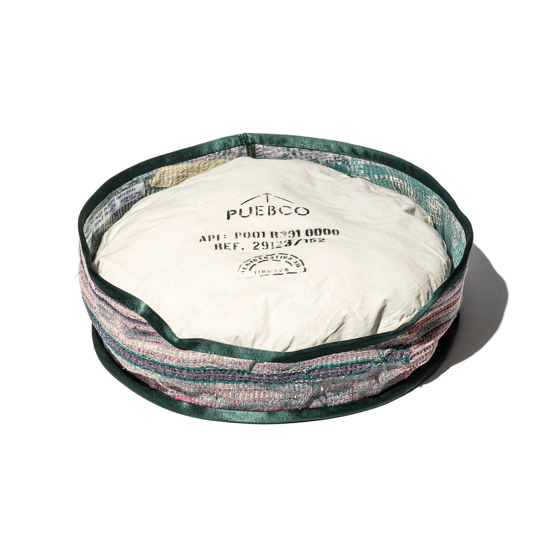 Vintage Kantha Quilt Pet Bed W/Cushion 复古风窝 带垫子