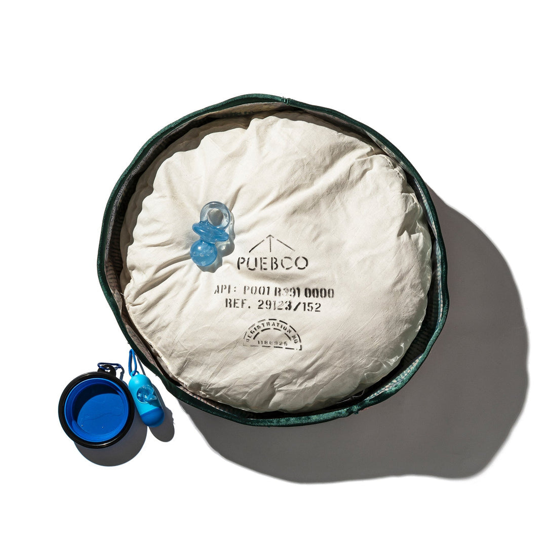 Vintage Kantha Quilt Pet Bed W/Cushion 复古风窝 带垫子