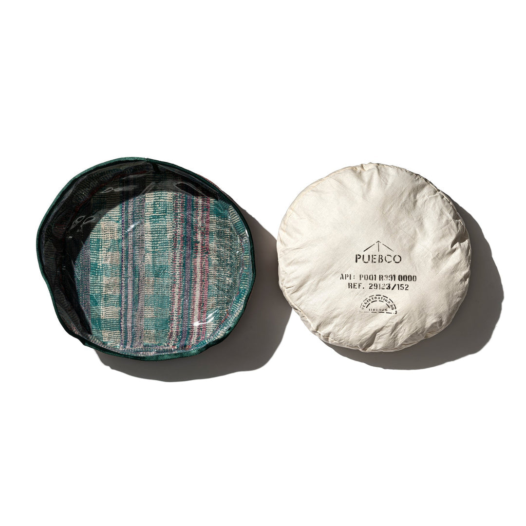 Vintage Kantha Quilt Pet Bed W/Cushion 复古风窝 带垫子