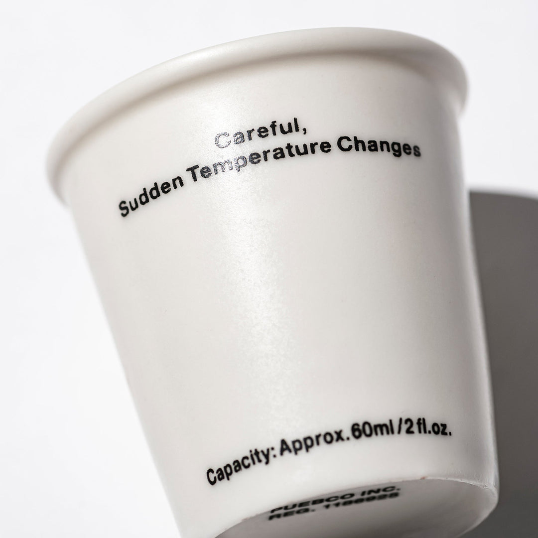 Puebco NOT PAPER CUP / Espresso 60ml 浓缩咖啡杯