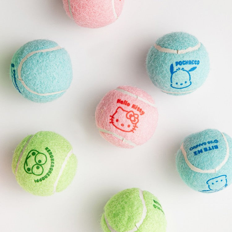 Biteme Sanrio Mini Tennis Balls Toy 三丽鸥联名小网球 3pcs