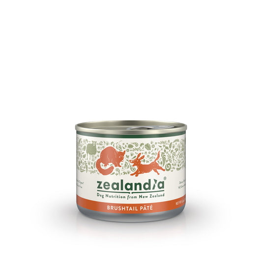 Zealandia Brushtail Pâté Wet Dog Food 3.2OZ 新西兰希兰蒂负鼠口味狗主食罐头 6OZ