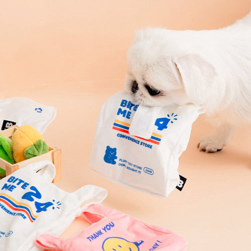 Biteme Crinkle Vinyls Pocket Toy (2colors)