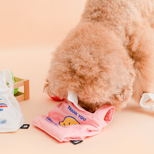 Biteme Crinkle Vinyls Pocket Toy (2colors)