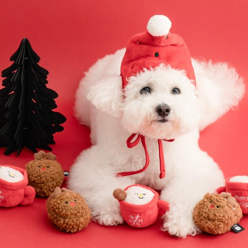 BITE ME Christmas Friends Toy Set - Hot Chocolate & Slipper