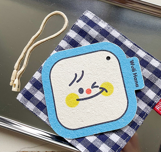 Wulihana Dish Cloth Blue 窝里横刷碗布 蓝色