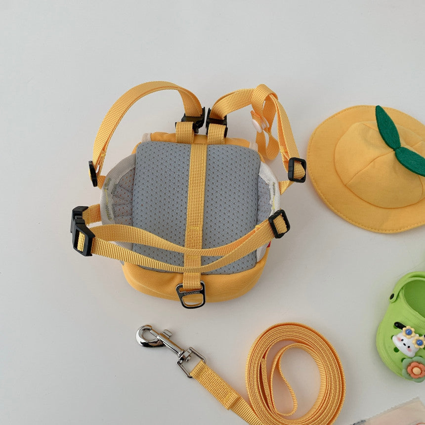 Korean Cute Backpack Harness with Leash and Hat