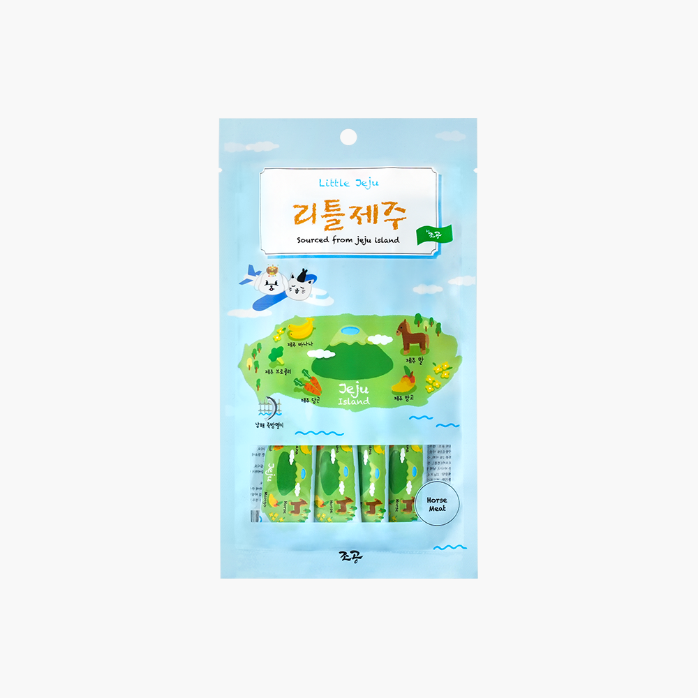 Hello Jeju Horse Mousse 4*15g for Cat and Dog