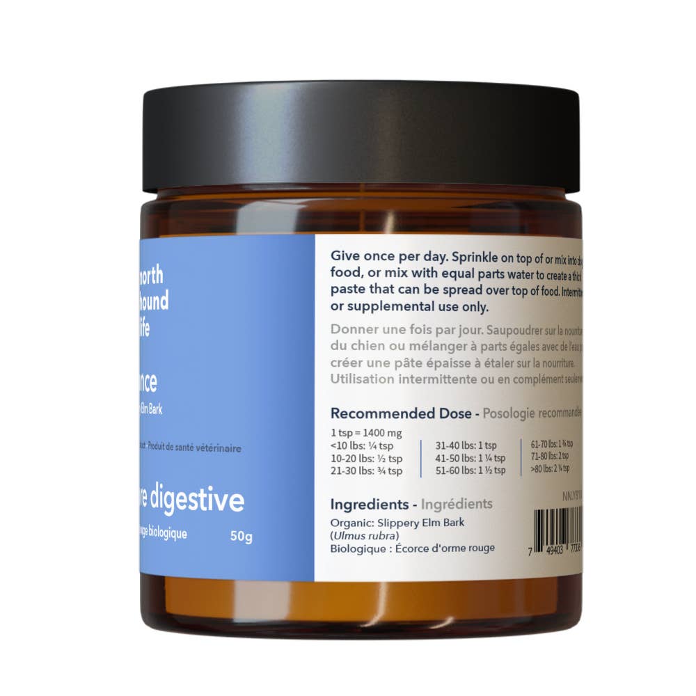North Hound Life Gi Balance Organic Slippery Elm Bark 55G