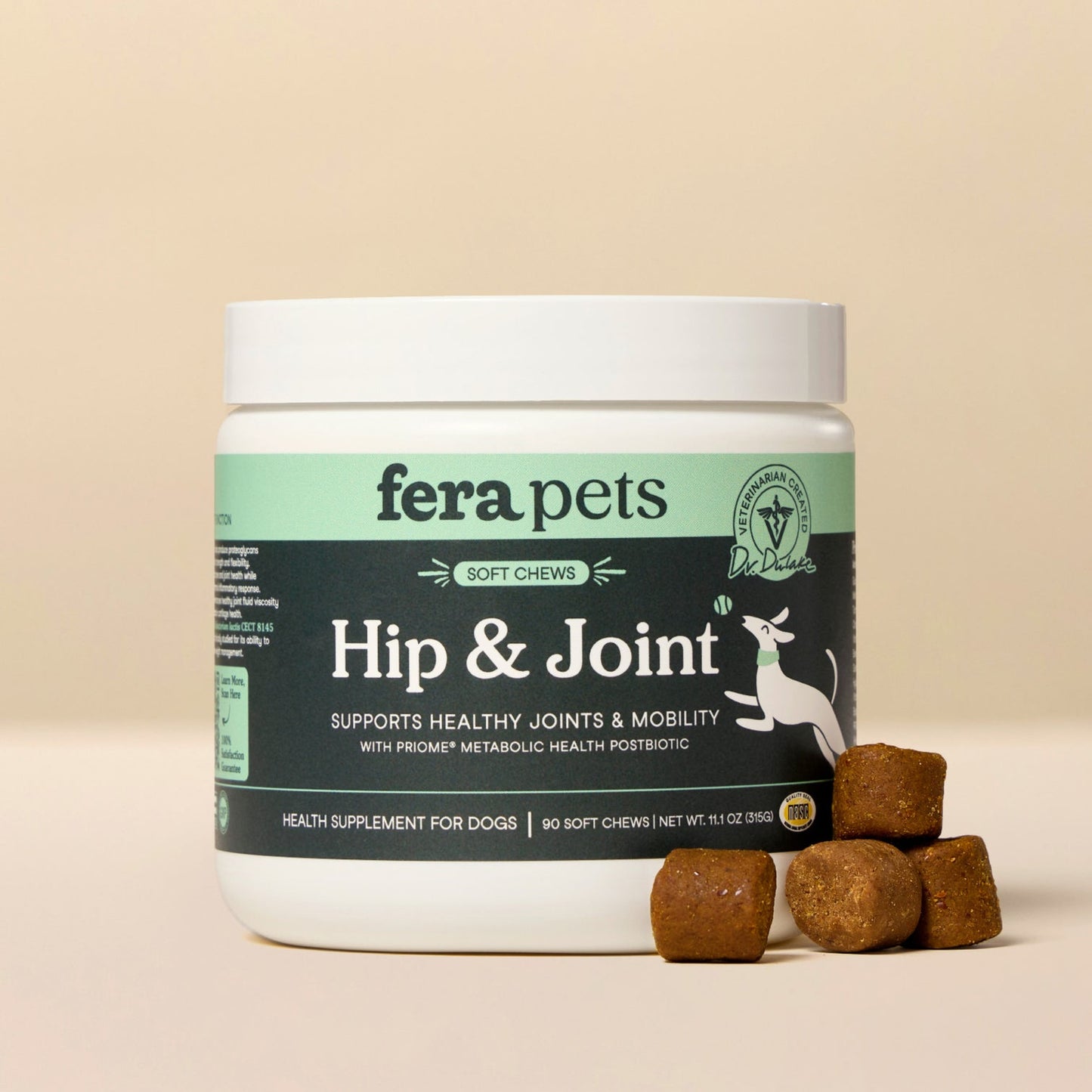 Fera Pets Hip + Joint Support for Dog 90 cts