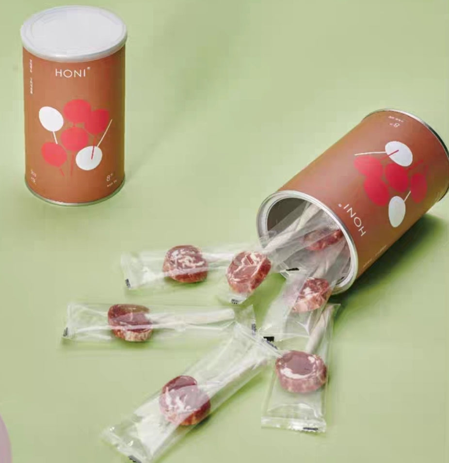 Honi Beef Lollipops for Cat and Dog 8pcs 和你磨牙牛肉鳕鱼棒棒糖