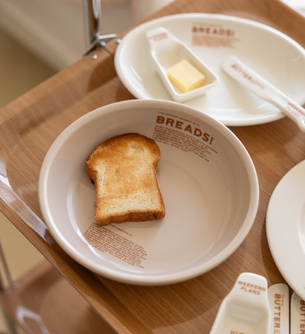 Momur [ weekend 8 ] bread bowl ‘double beige’