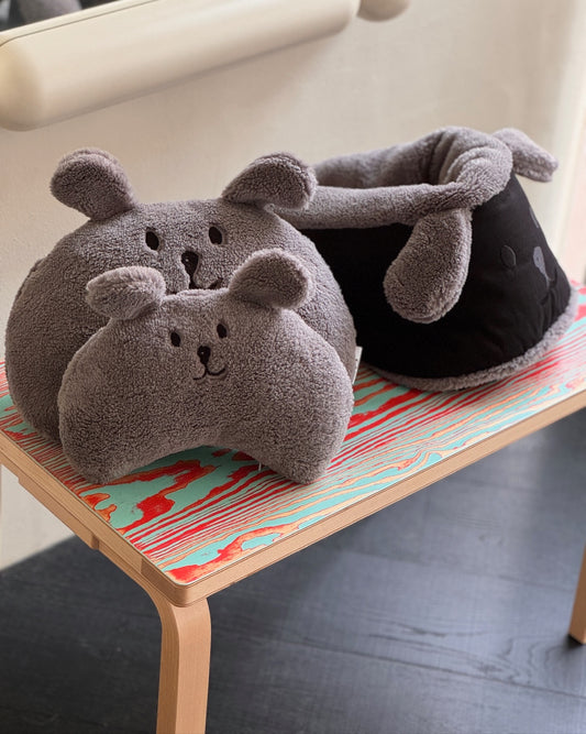 Taaffe Hug Me Buggy Pillow Fluffy_GRAY