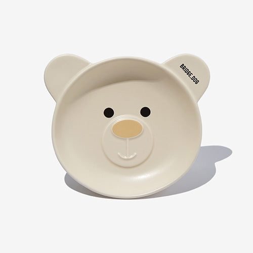 BEAR DISH - CREAM FACE